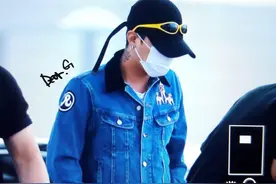 VIP们注意啦！GD从仁川机场出境高清图来袭！图片