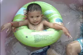 搞笑gif图片：猴子你给我下来，这样太危险了图片