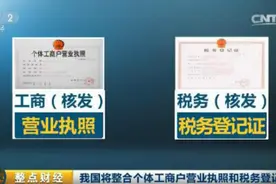 四部委联合发布！个体工商户将实现“两证整合”图片