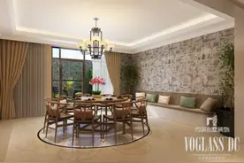 尚层装饰：红杉溪谷别墅装修新中式风格图片