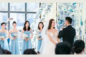 车晓参加闺蜜婚礼抢风头，曾因豪华婚礼和3亿分手费引热议图片