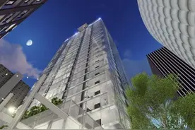 美开发商26层高楼上建游泳池，你敢去游吗图片