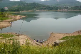 带着家人河边捉鱼摸虾，乐趣无极限图片