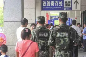 G20峰会临近，浙江绍兴火车站安检升级图片