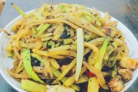 萝卜炒虾仁的做法步骤图片