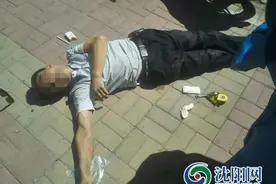 新城惠泽园门口 一男子突然倒地身亡图片