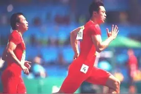 谢震业领跑中国速度！中国男子4✕100米晋级决赛！为他们加油！图片