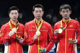 中国包揽里约奥运乒乓球项目全部金牌，无敌是多么寂寞图片