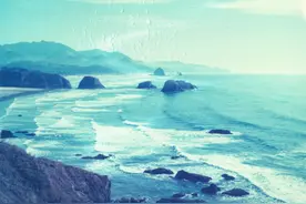 宝丽来相纸上的美国西北海岸图片