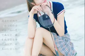 清纯漂亮少女羽毛球运动写真俏皮活力图片