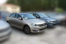 越看越像帕萨特 曝大众新款桑塔纳谍照图片