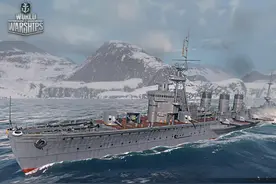 战舰世界下版本毛巡添加雷达！然而对低级驱逐舰没什么用图片