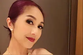 42岁杨千嬅和37岁丁子高姐弟恋终成正果，4岁儿子像爸爸图片