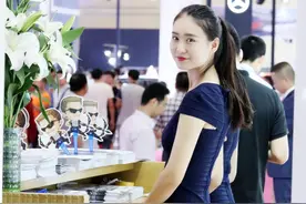 隐于市的"车模":汽车销售代表也很美图片