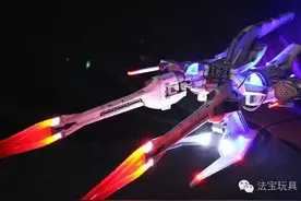 高达模型 HG 1/144 流星+RG 自由  LED改图片
