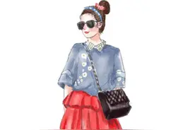 据说每个拥有这样一件蓝衣服的女孩都是一个外向的小孩图片