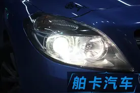 广州专业车灯改装，奔驰大灯升级海拉5双光透镜，案例分享！图片