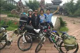 临汾一帅哥骑着摩托去旅行，川藏行第一天图片