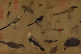 传世名画——看看五代黄筌惟妙惟肖的动物写生图片