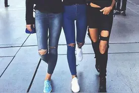 入秋啦快把牛仔裤都挖出来！2016秋冬衣柜必备牛仔裤合辑图片