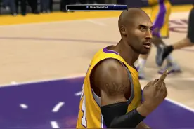 NBA2K游戏中，相同年龄段的科比完全不逊于勒布朗图片