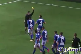 球员连吃奇葩红牌，瑞典主裁判惹不起图片