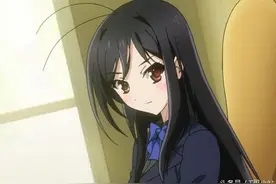 黑长直才是王道？动漫美少女发型盘点图片