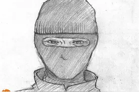 看看日本警方公布的抢劫犯男子肖像画 这下犯人总算可以放心了图片