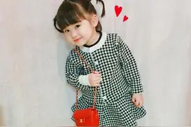 萌娃的秋季时尚搭配，有女儿的妈妈都应该收藏学习！图片