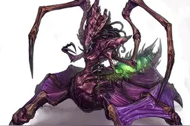 星际争霸2珍贵原画：虫族ZERG图片