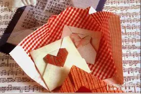 超有爱的手工课：教你做个美美的信封图片