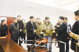 西华无人机产业蓬勃发展图片