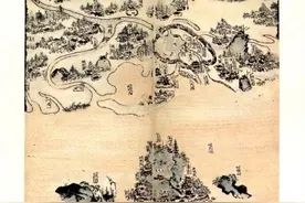 现存最早的扬州彩绘地图现身 看看明朝扬州城啥模样图片