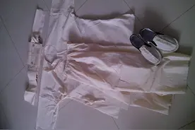 在乡下，我穿过的孝服图片
