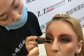 成都化妆学校哪家好黑珍珠成都化妆学校排名榜最好图片