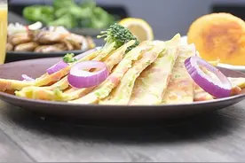 电饼铛做鸡蛋饼的做法图片
