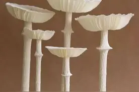 diy手工纸艺教程 - 纸蘑菇制作教程和图纸分享图片