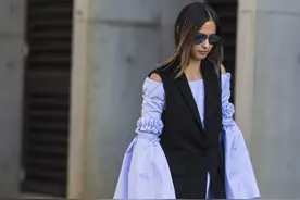 挥起你的长衣袖 秋冬最时尚的范儿来了图片