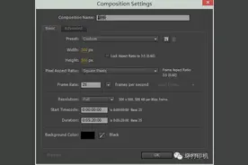 AE小小教程，简约翻页倒计时图片