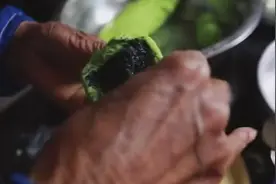 最好吃的青团子，因为有家的味道！温馨而美好的小时候呀~图片