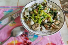 炒蛤蜊的做法图片