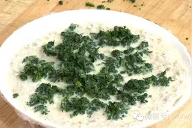 养生厨房今日播出：杂粮翡翠豆腐图片