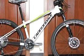 只有一半的前叉 - cannondale 佳能戴尔 左撇子 lefty F27.5 山地车图片
