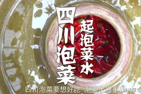 火哥教你四川泡菜怎么起泡菜水#十万个吃什么#希大家多多支持！