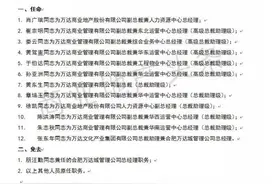 万达商管架构调整 一次任命12位副总裁级别高管图片