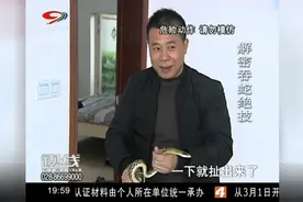 解密吞蛇绝技：草根艺人出租屋内养数十只蛇，随时随地可生吞活蛇