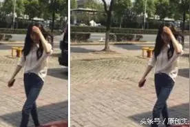 实拍：上海偶遇郑爽，有没有郑爽感觉胖些了呢？图片