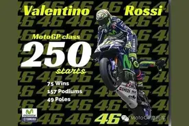 原创丨罗西的第250场MotoGP比赛：公平竞争，无所抱怨！图片