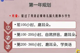 90%的家长不知道5到10岁孩子的英语启蒙应该怎样规划图片