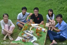 流水别墅大师作品模型解读，一群大一的小伙伴竟然做的那么好！图片